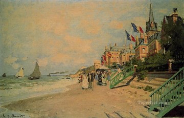  Playa Pintura Art%C3%ADstica - La playa de Trouville II Claude Monet